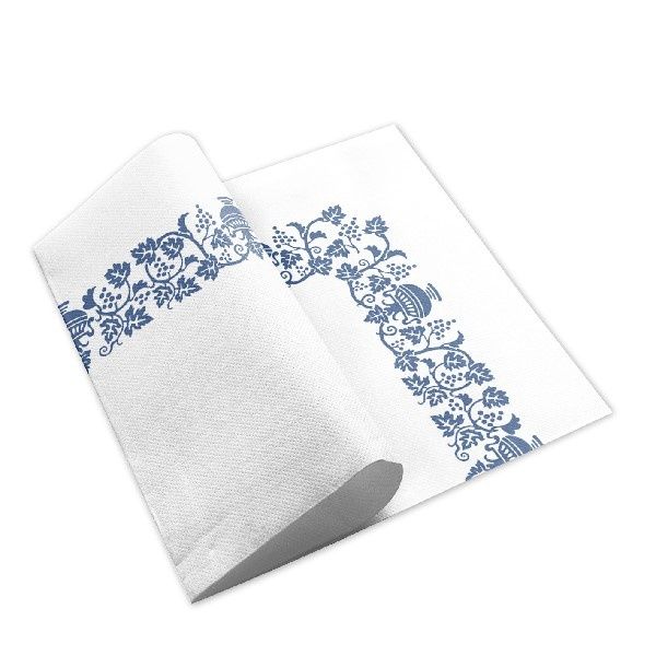 country napkin blue 40x40 for horeca tables