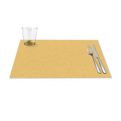 rustic recycled paper placemat 30x40 for horeca tables