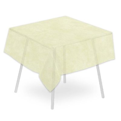airspun cream spunbond tablecloth 160x160 for horeca tables