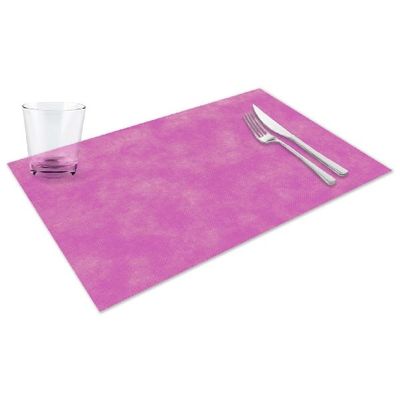 Airspun fuchsia placemat 30x48 Packservice with technical stable material for horeca
