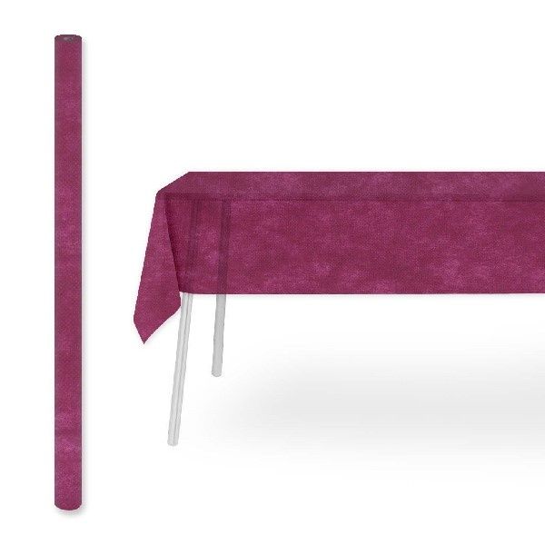 Rotolo Airspun bordeaux 1,2x5 m Packservice in materiale tecnico stabile per uso horeca
