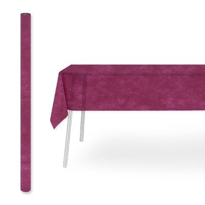 Airspun bordeaux roll 1.2x5 m Packservice with technical stable material for horeca
