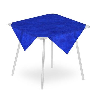 Airspun oltremare tablecloth 100x100 Packservice with technical stable material for horeca
