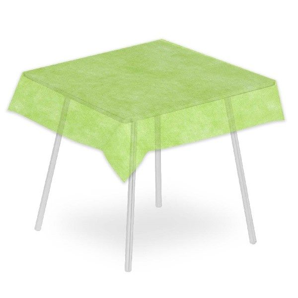 Airspun mela tablecloth 140x140 Packservice with technical stable material for horeca
