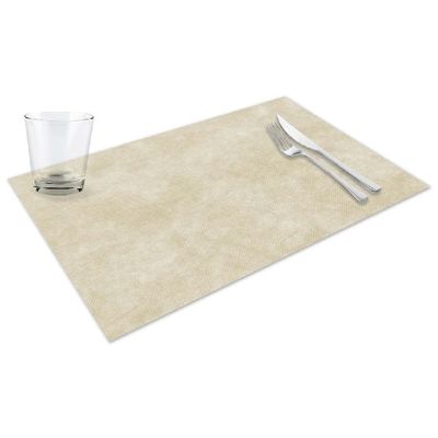 Airspun sabbia placemat 30x48 Packservice with technical stable material for horeca
