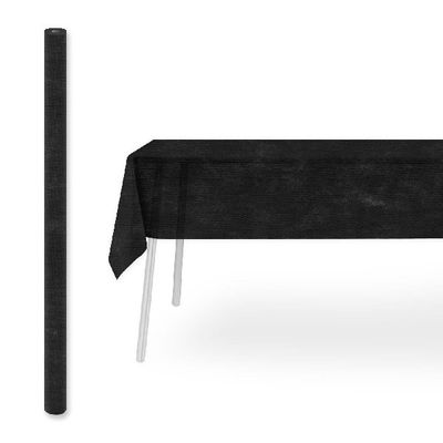 Airspun black roll 1.2x5 m Packservice with technical stable material for horeca
