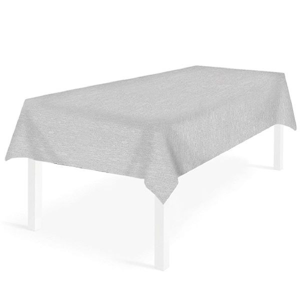 Monolin grey tablecloth 150x200 polyester Packservice for horeca
