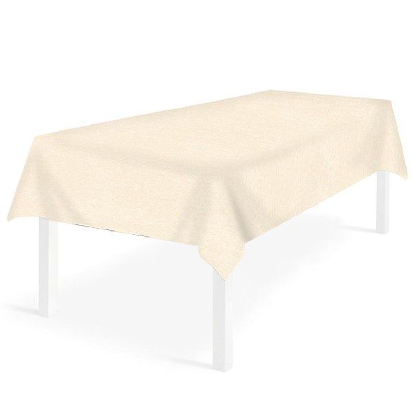 Tovaglia Monolin beige 150x200 poliestere Packservice per uso horeca
