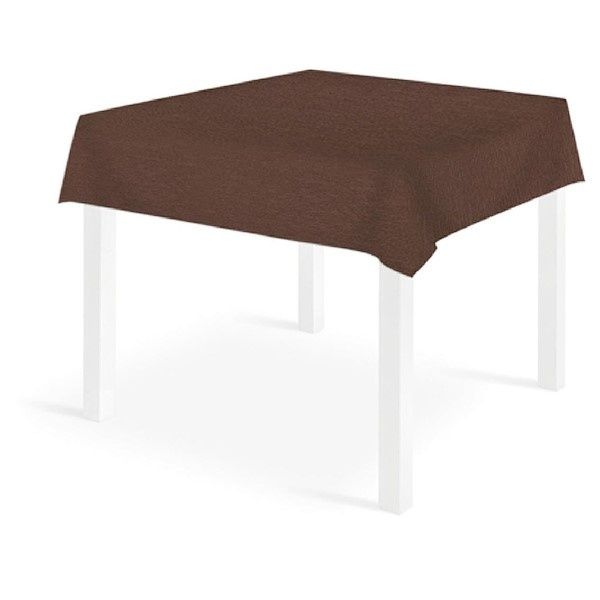 Monolin cacao tablecloth 120x120 polyester Packservice for horeca
