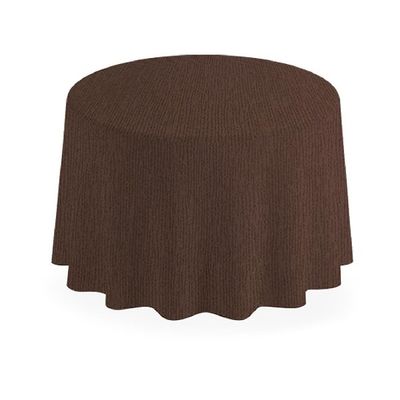 Monolin round cacao tablecloth 250 cm polyester Packservice horeca
