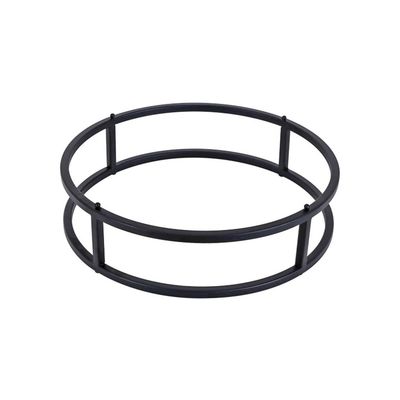 Bliss round buffet stand 32.5 cm black coated steel for Horeca use