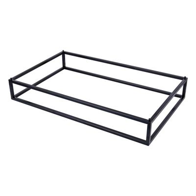 Bliss GN 1/1 buffet stand 53x32.5 cm black coated steel for Horeca use