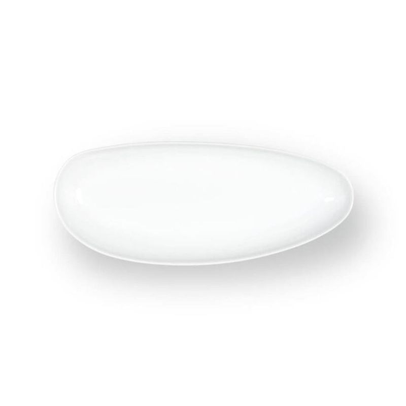 Costa Verde Isola 32x14 cm oval porcelain plate for Horeca use