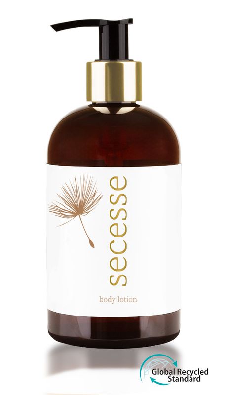 360 ml Secesse body lotion with citrus and floral fragrance for horeca use