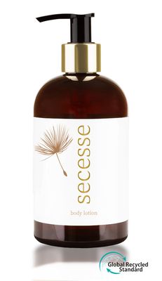 360 ml Secesse body lotion with citrus and floral fragrance for horeca use