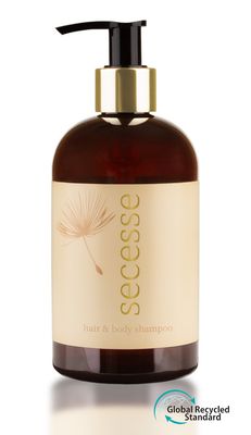 360 ml Secesse hair body shampoo with citrus and floral notes for horeca use