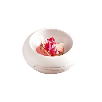12 cm Terra porcelain bowl Costa Verde for horeca use