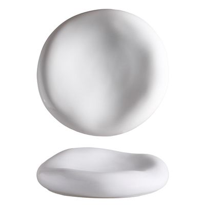 Tirolix 16.5 cm stoneware cushion plate for gourmet horeca presentation