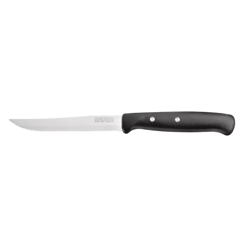 Kaimano - Premium Black Steak Knife
