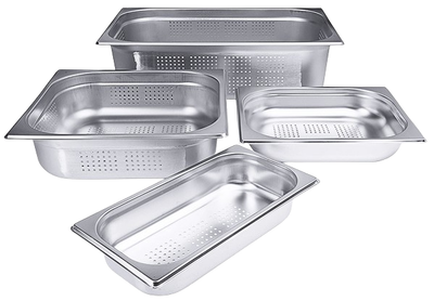 Contenitori GN Acciaio Inox Forati