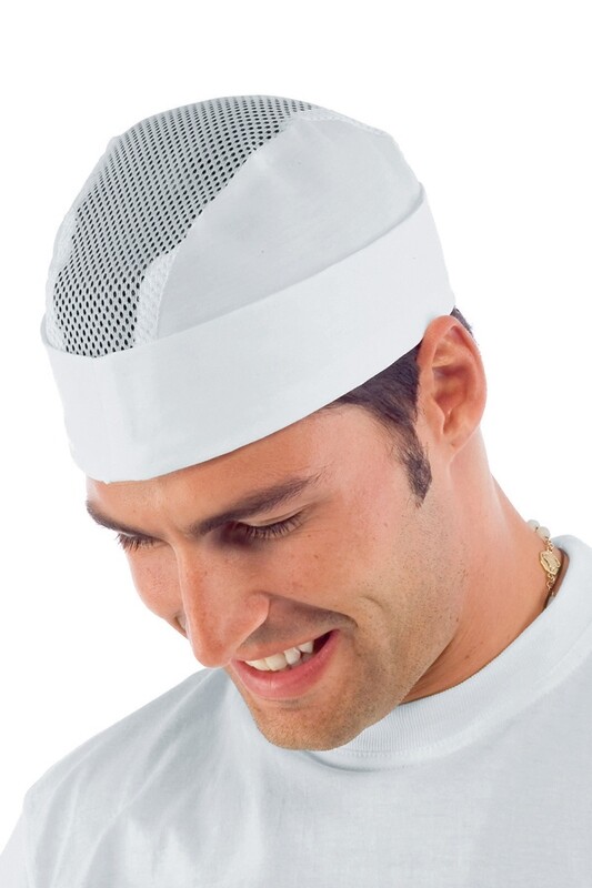 Isacco adjustable mesh cap for professional horeca kitchen use