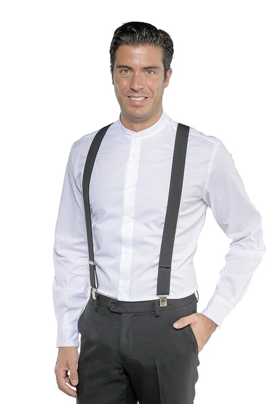 Isacco adjustable elastic braces for professional horeca use