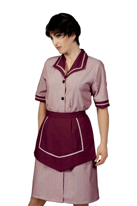 Isacco Amalfi coat with apron for professional horeca environments