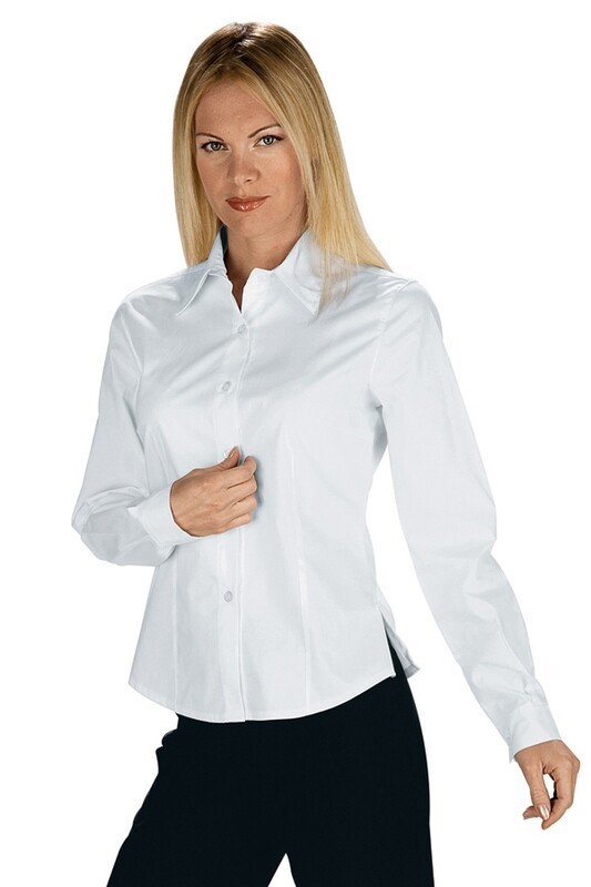 Isacco Tenerife blouse stretch cotton 136 g/m2 long sleeve horeca