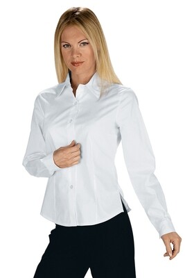 Isacco Tenerife blouse stretch cotton 136 g/m2 long sleeve horeca