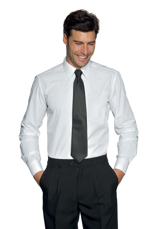 Isacco Cartagena men shirt stretch cotton 136 g/m2 horeca