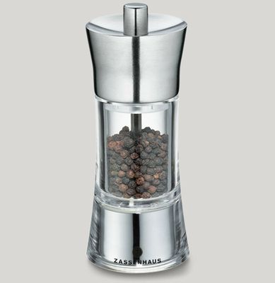 Acrylic Pepper Mill 14 cm Aachen - Zassenhaus