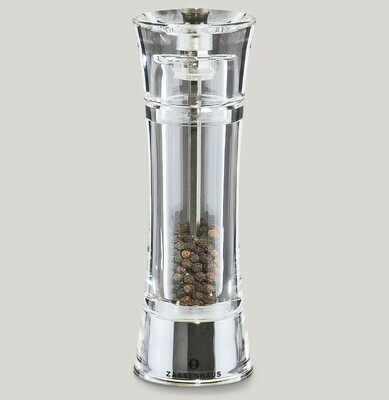 Acrylic Pepper Mill 18 cm Aachen - Zassenhaus