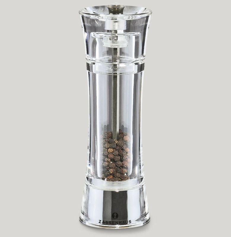 Acrylic Pepper Mill 18 cm Aachen - Zassenhaus
