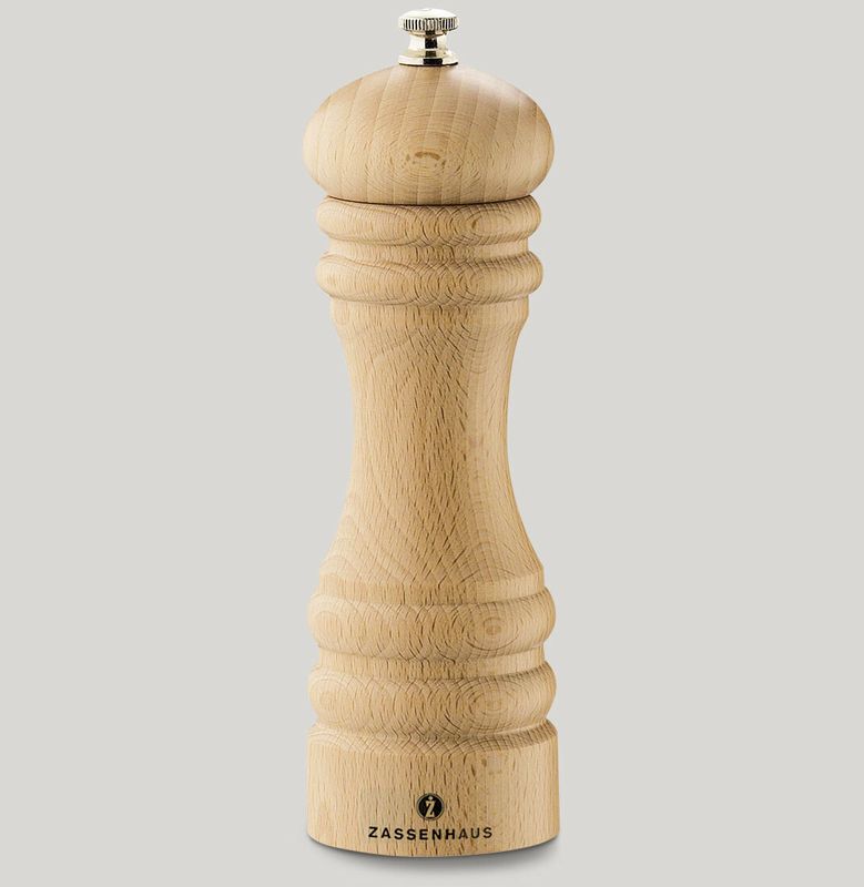 Pepper mill light wood 18 cm Berlin - Zassenhaus