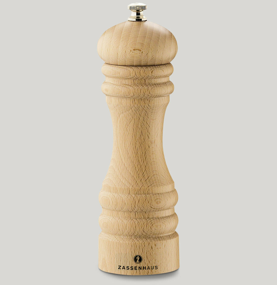 Light wood salt mill 18 cm Berlin - Zassenhaus