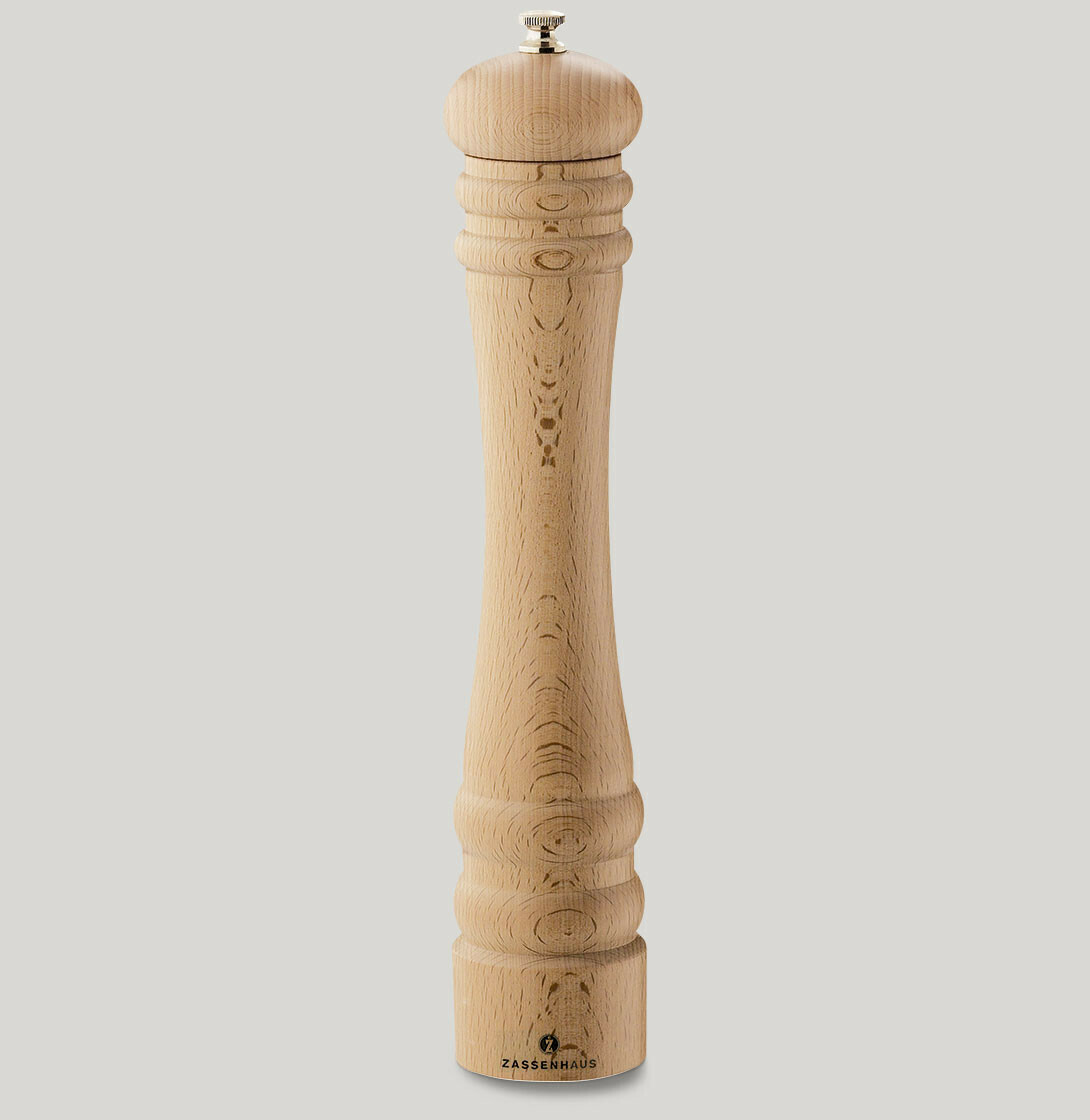 Pepper Mill Light Wood 30 cm Berlin - Zassenhaus