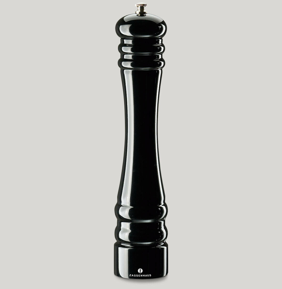 Berlin glossy black pepper mill 30 cm - Zassenhaus