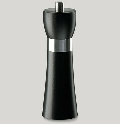 Matte Black Pepper Mill 18 cm Hamburg - Zassenhaus