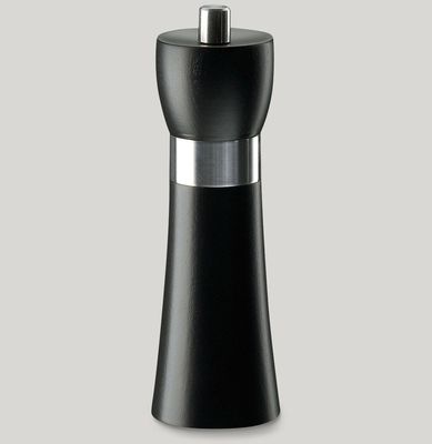 Matte Black Pepper Mill 18 cm Hamburg - Zassenhaus