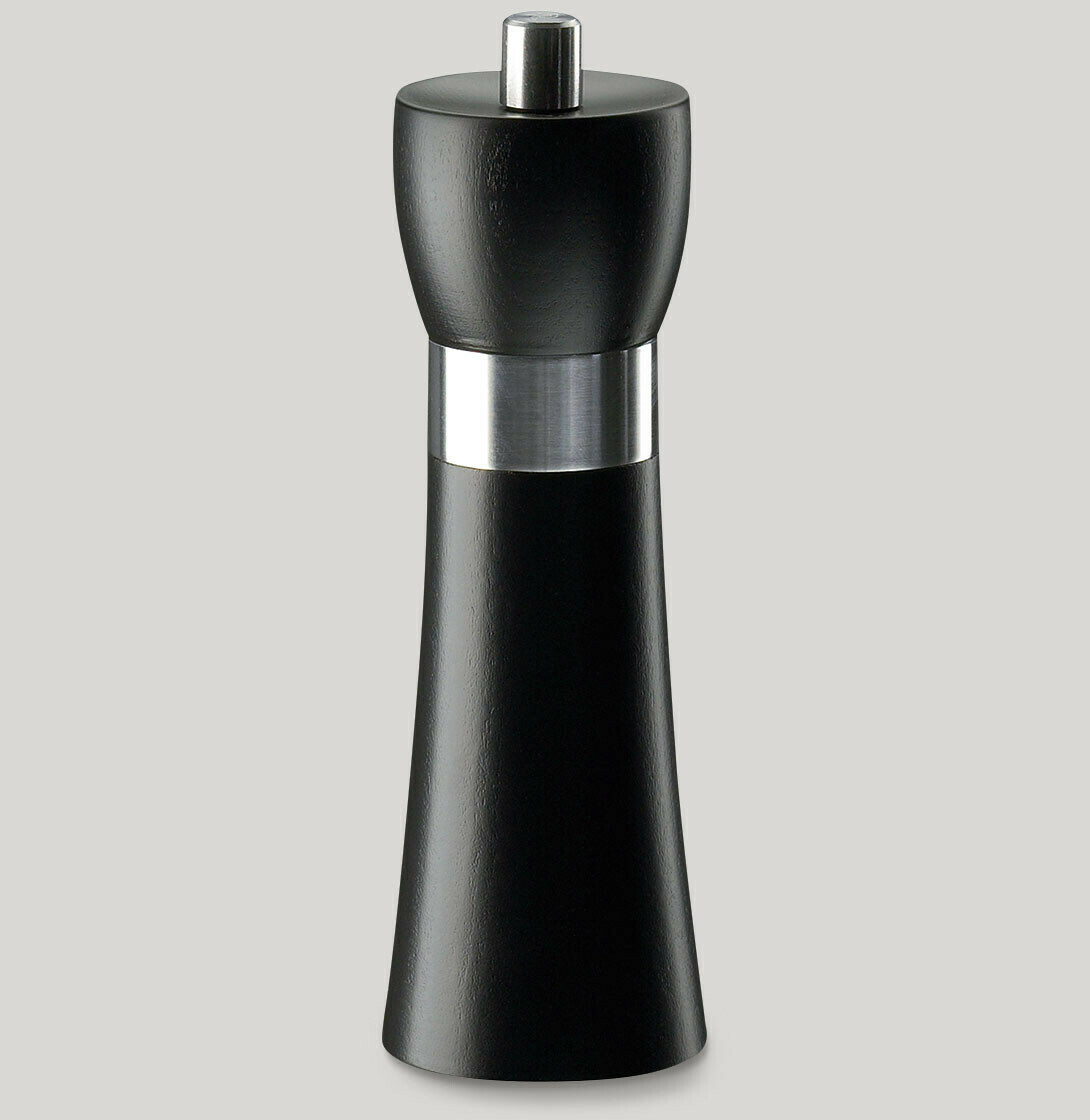 Hamburg Matte Black Salt Mill 18 cm - Zassenhaus