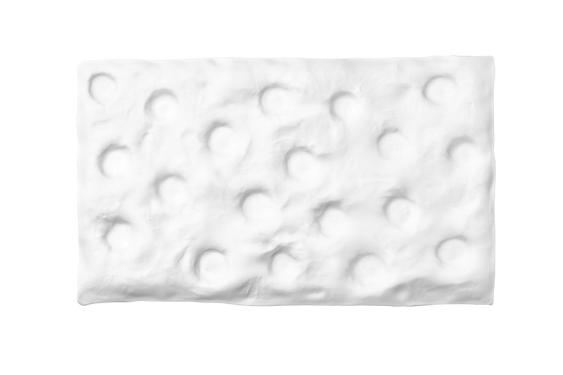 Plate with Hole 37 x 21.5 cm - Sumisura