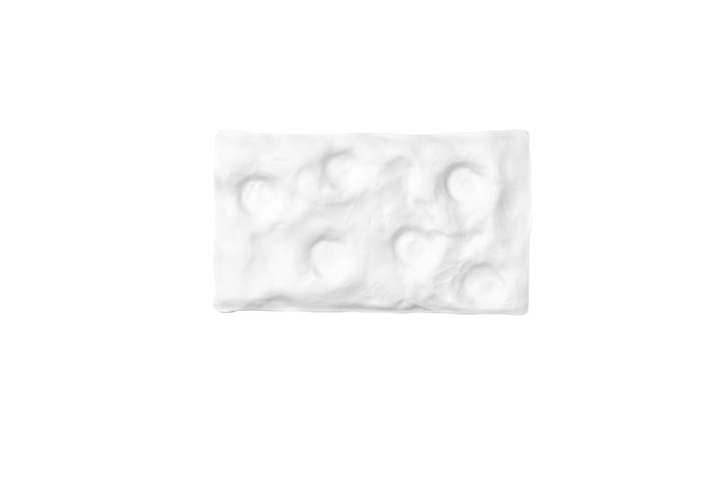 Plate with Hole 21.5 x 12.5 cm - Sumisura