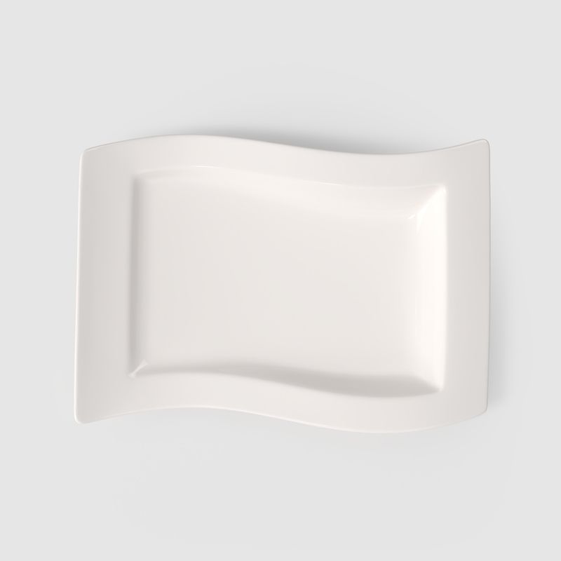 Rectangular Dinner Plate 33 x 24 cm - NewWave - Villeroy &amp; Boch