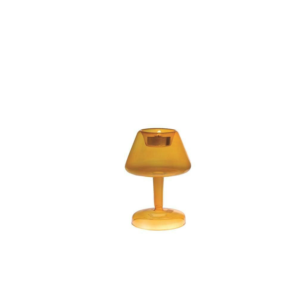 Tealight Glass Lamp Orange - Tirolix