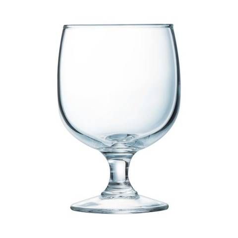 19 cl Arcoroc Amelia tempered glass goblet for horeca use