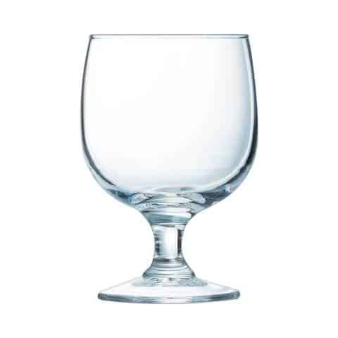 25 cl Arcoroc Amelia tempered glass goblet for horeca use