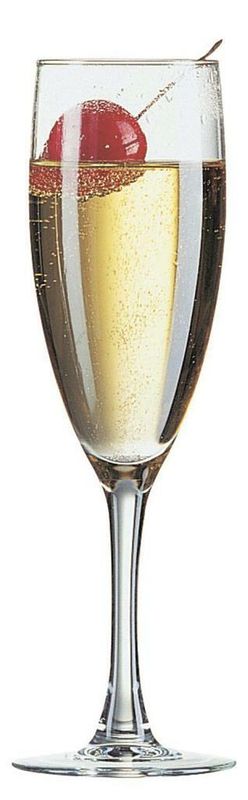 Arcoroc Princesa 15 cl flute in tempered glass for horeca use