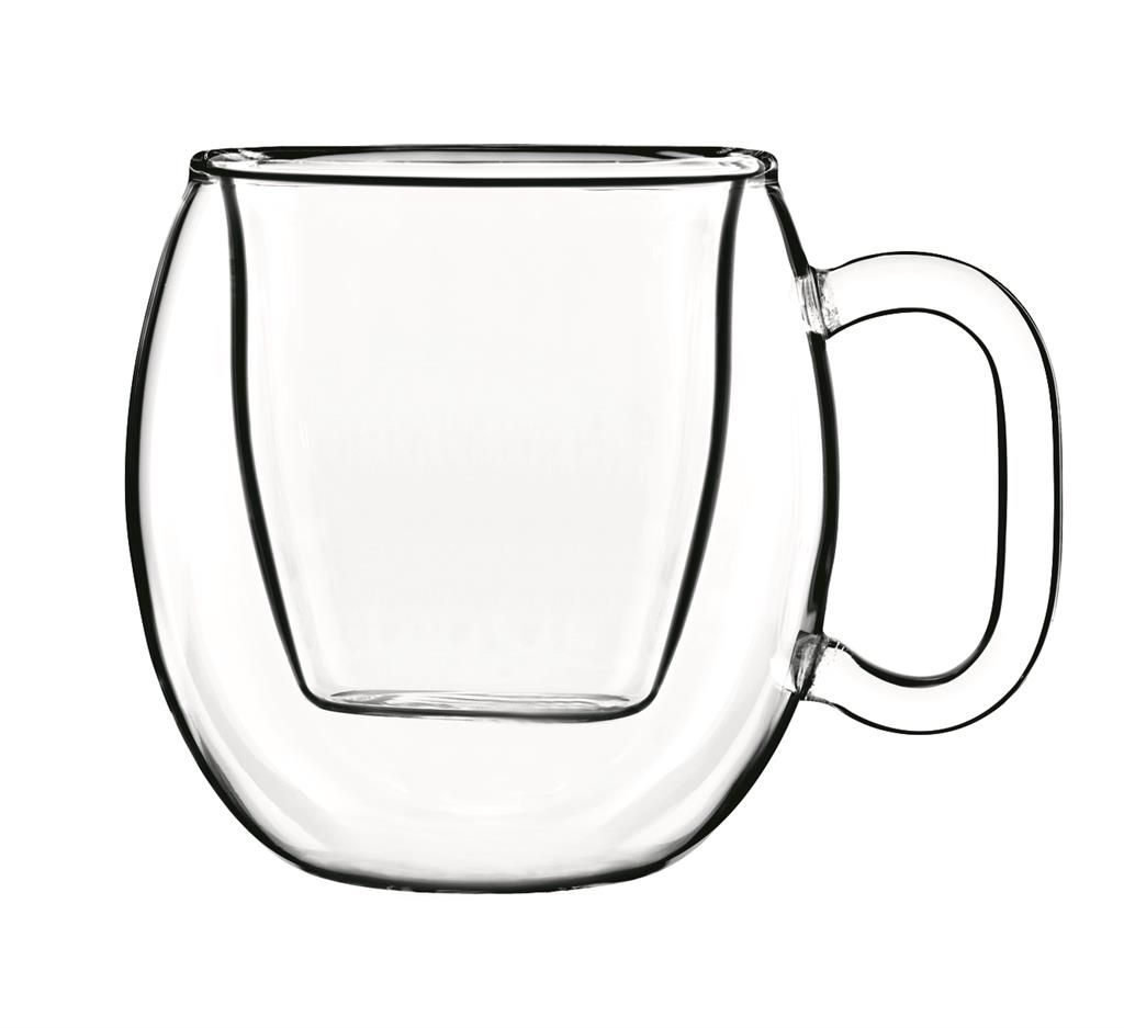 Set of 2 Coffee Cups 7.5 cl Brasile - Bormioli Luigi