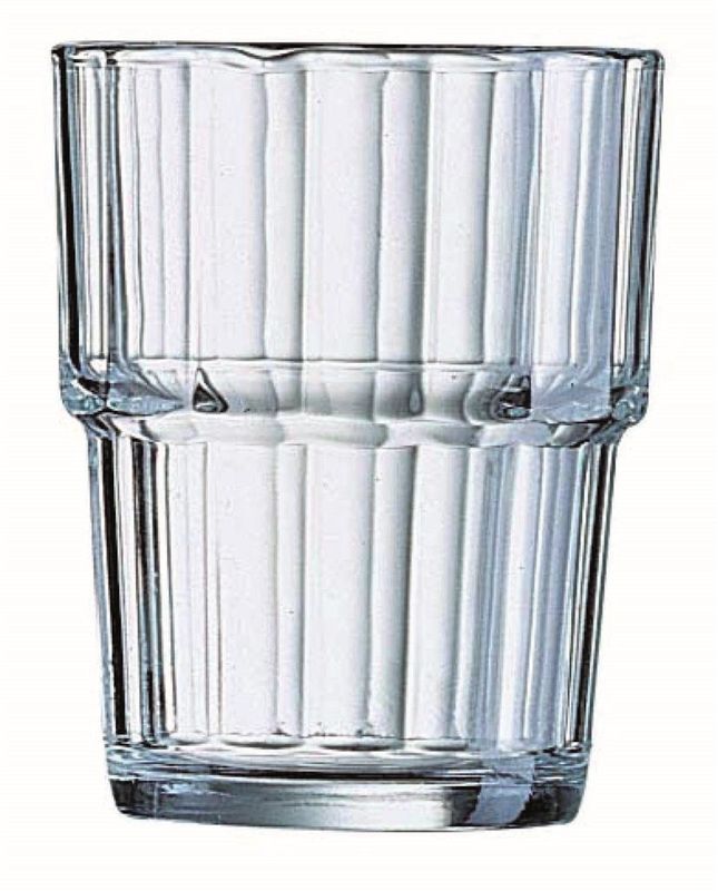 Glas 25 cl Arcoroc Norvege gehärtet für Gastronomie