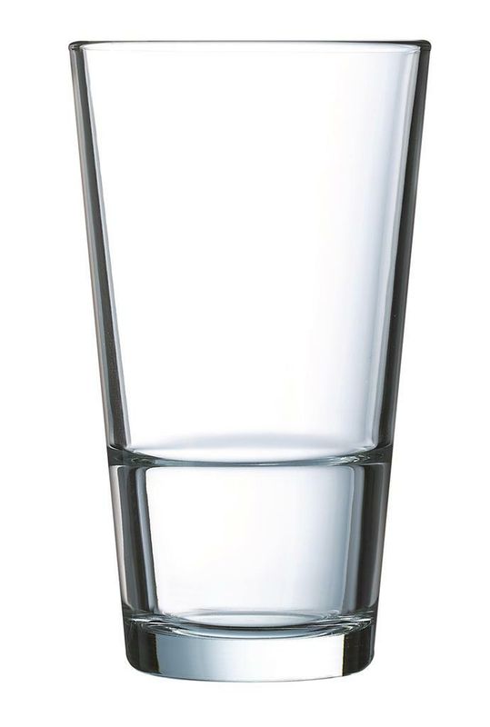 Glas 40 cl Arcoroc Stack Up gehärtet für Gastronomie